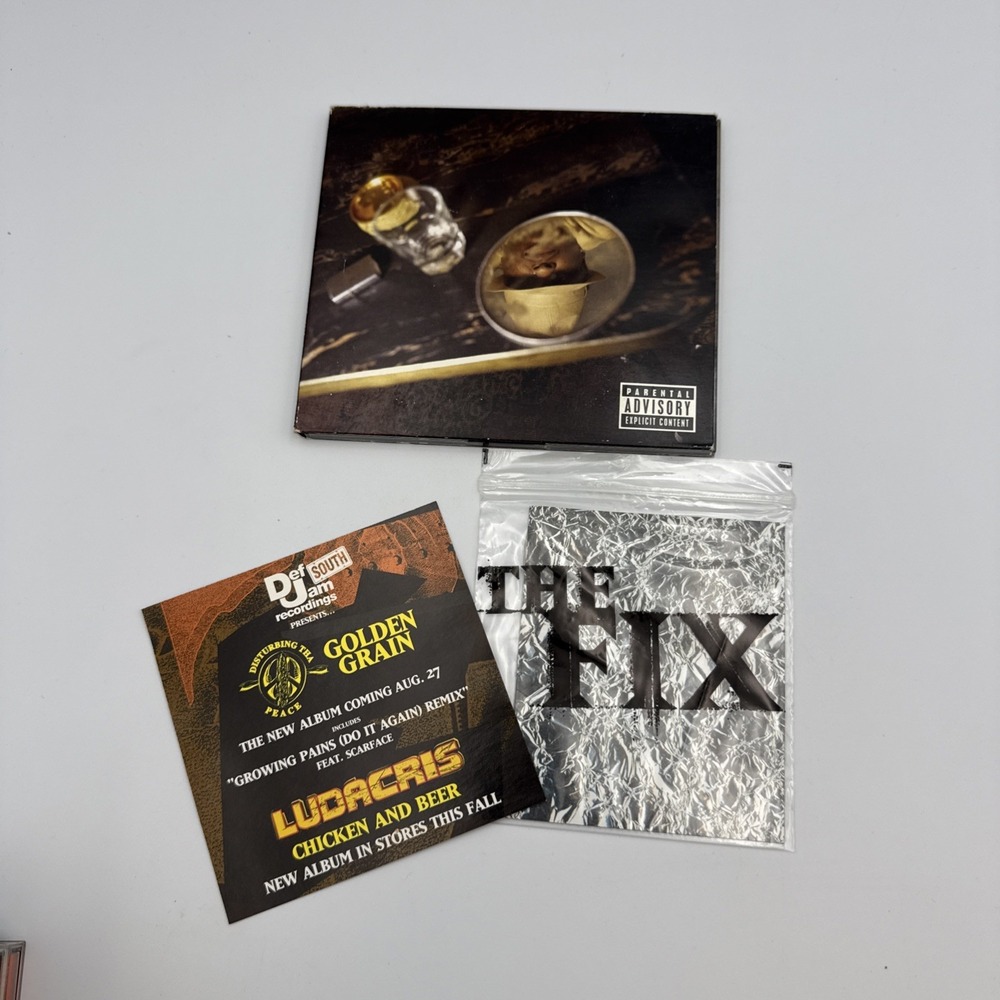 Scarface‎ The Fix CD With Inserts!